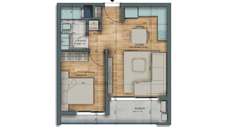 Galeri kat planı 1