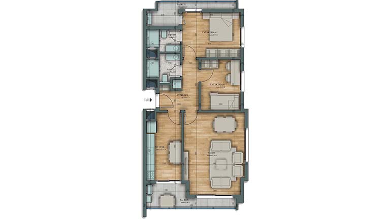 Galeri kat planı 3